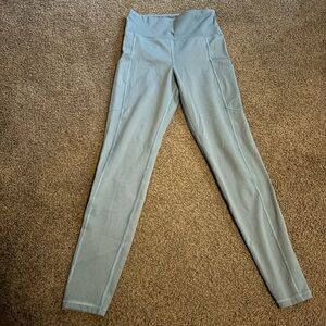 Light Blue High-Waisted Leggings